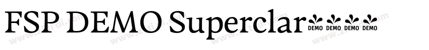 FSP DEMO Superclar字体转换 FSP DEMO Superclar字体转换